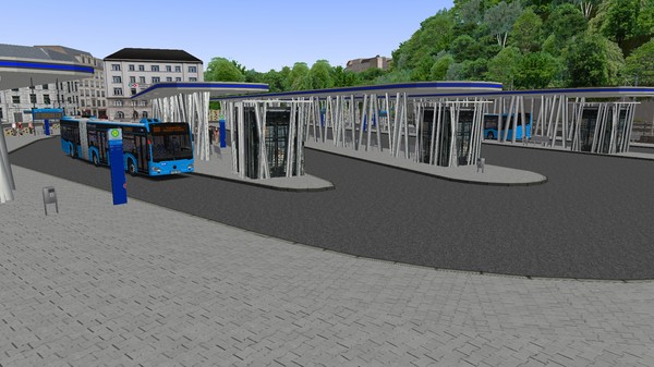 Скриншот из OMSI 2 Add-On Wuppertal