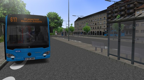 Скриншот из OMSI 2 Add-On Wuppertal