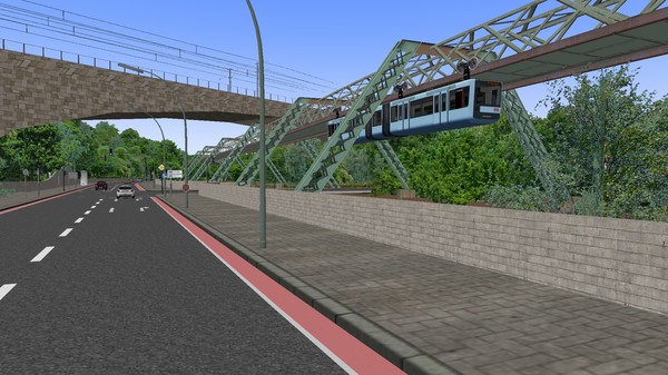 Скриншот из OMSI 2 Add-On Wuppertal