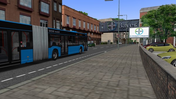 Скриншот из OMSI 2 Add-On Wuppertal