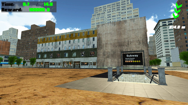 Скриншот из SUBWAY CONSTRUCTION SIMULATOR 2017