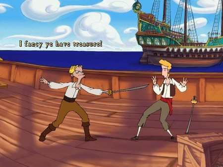 Скриншот из The Curse of Monkey Island