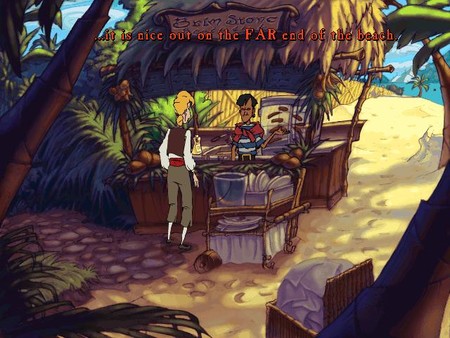 Скриншот из The Curse of Monkey Island