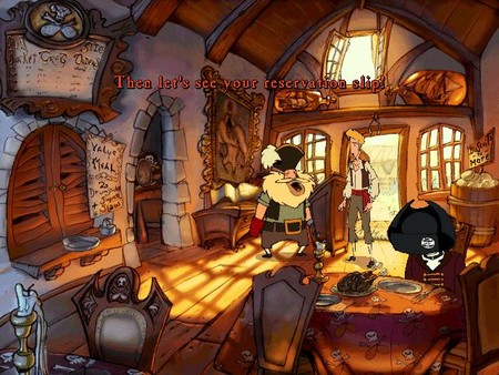 Скриншот из The Curse of Monkey Island