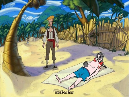 Скриншот из The Curse of Monkey Island