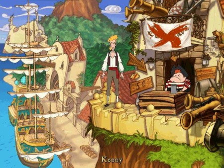 Скриншот из The Curse of Monkey Island