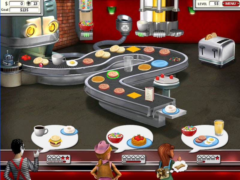 play burger shop online