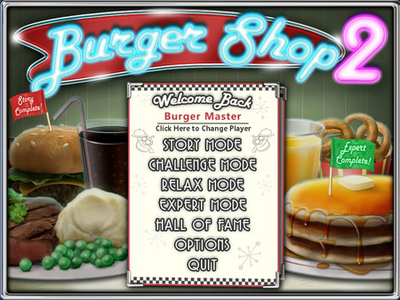 Burger Shop 2 requirements