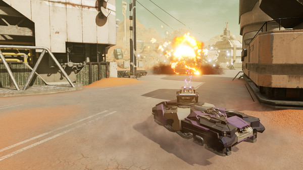 ExoTanks MOBA game for Linux 1