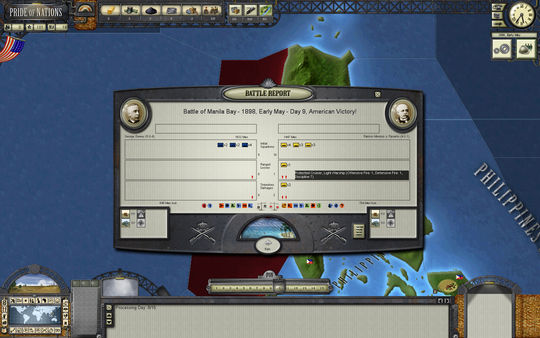 Скриншот из Pride of Nations: Spanish American War