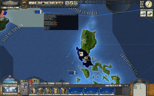 Скриншот из Pride of Nations: Spanish American War