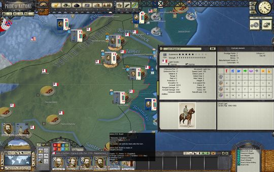 Скриншот из Pride of Nations: American Civil War