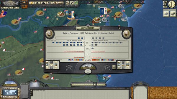 Скриншот из Pride of Nations: American Civil War