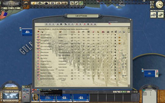 Скриншот из Pride of Nations: American Civil War
