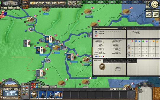Скриншот из Pride of Nations: American Civil War