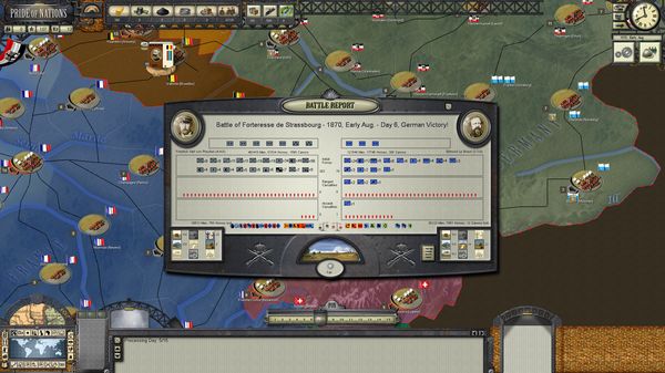 Скриншот из Pride of Nations: Franco Prussian War