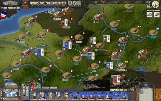 Скриншот из Pride of Nations: Franco Prussian War