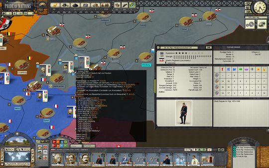 Скриншот из Pride of Nations: Franco Prussian War