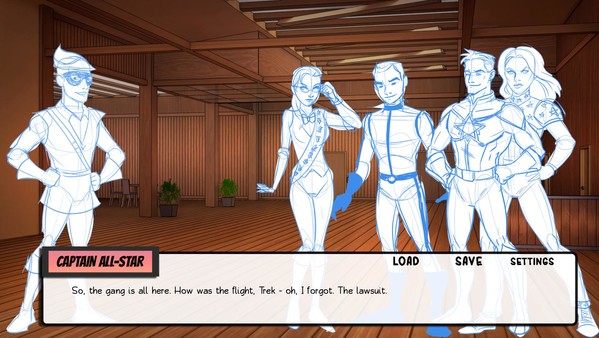 Скриншот из Inexplicable Geeks, Charity Outfit Pack: Sketches