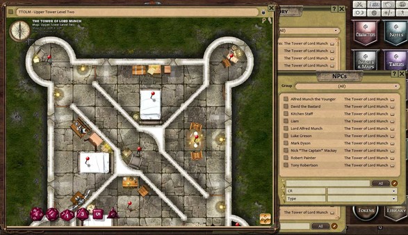 Скриншот из Fantasy Grounds - Compass Point #05: The Tower of Lord Munch (PFRPG)