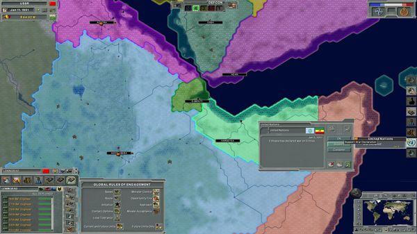 Скриншот из Supreme Ruler Cold War
