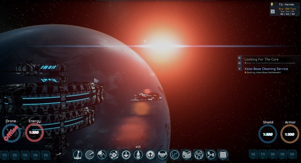 SpaceBourne game for Linux 1