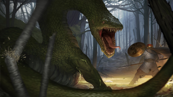 Скриншот из Battle Brothers - Lindwurm