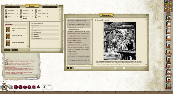 Скриншот из Fantasy Grounds - Tropicana Campaign Setting (Savage Worlds)