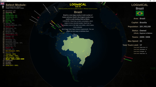 LOGistICAL: Brazil for linux