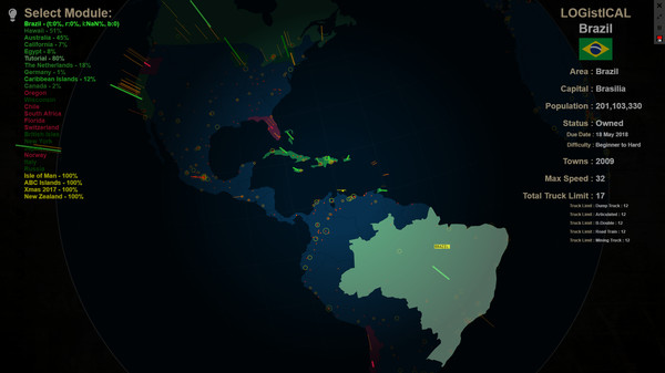 Скриншот из LOGistICAL: Brazil