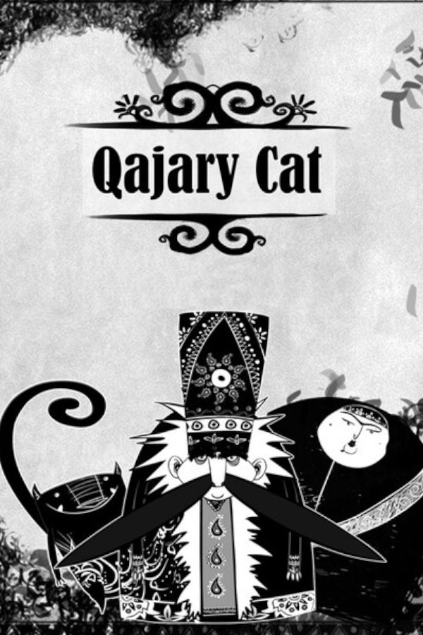 Steam portrait for Qajary Cat.