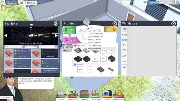 Скриншот из Bitcoin Tycoon - Mining Simulation Game