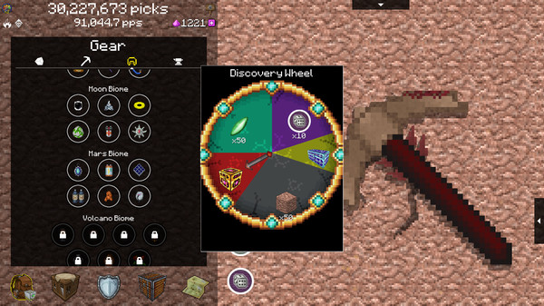 Скриншот из PickCrafter