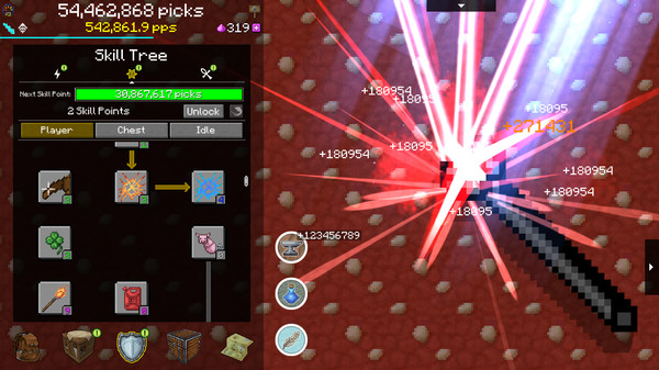 Скриншот из PickCrafter