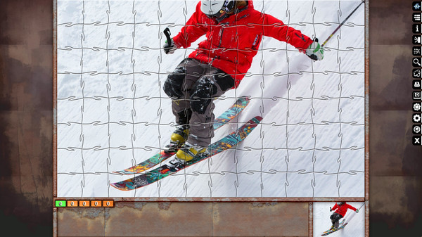 Скриншот из Jigsaw Puzzle Pack - Pixel Puzzles Ultimate: Extreme Sports