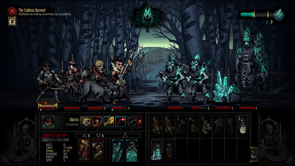 Скриншот из Darkest Dungeon®: The Color of Madness