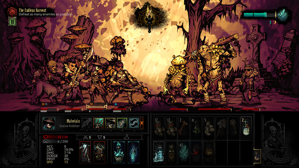 Скриншот из Darkest Dungeon®: The Color of Madness