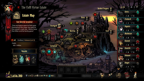 Скриншот из Darkest Dungeon®: The Color of Madness