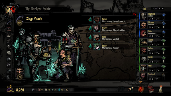 Скриншот из Darkest Dungeon®: The Color of Madness