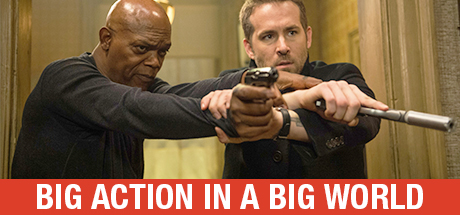 The Hitman's Bodyguard: Big Action In A Big World cover art