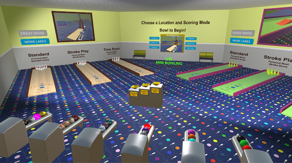 VR Mini Bowling for linux