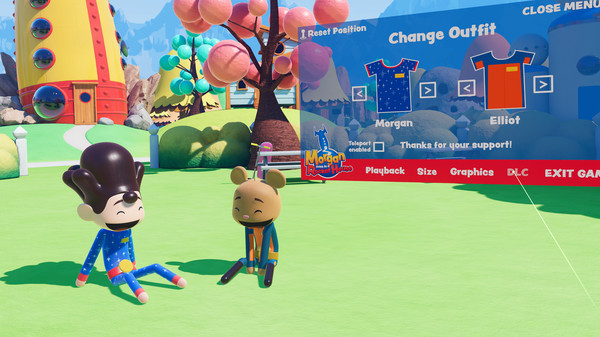 Скриншот из Morgan lives in a Rocket House in VR - "Tip Jar" Costume Pack
