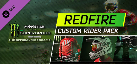 Monster Energy Supercross - Redfire Custom Rider Pack cover art