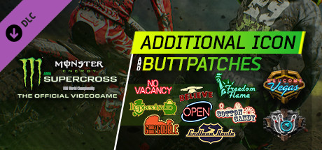 Monster Energy Supercross - Additional Icons & Buttpatches