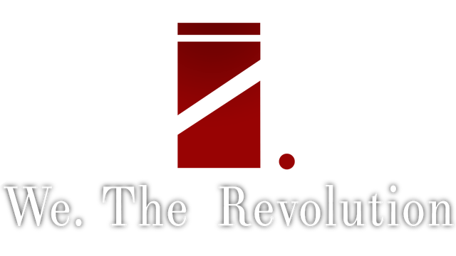 We. The Revolution Logo
