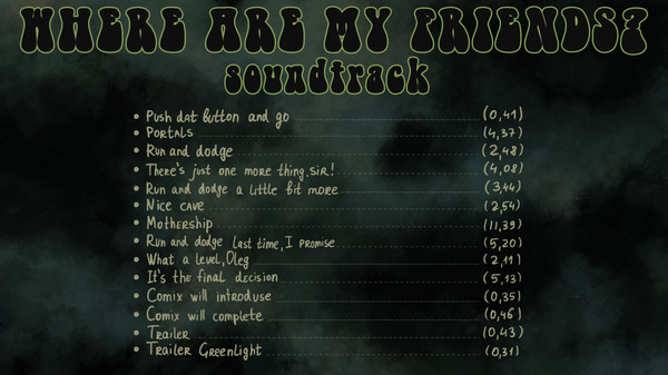 Скриншот из Where Are My Friends? - Soundtrack