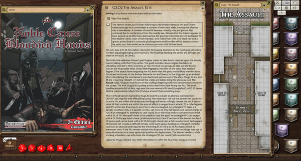 Скриншот из Fantasy Grounds - Noble Cause, Bloodied Hands (PFRPG)