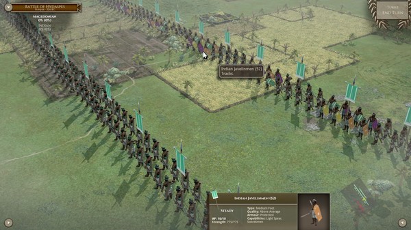 Скриншот из Field of Glory II: Immortal Fire