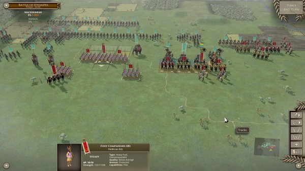 Скриншот из Field of Glory II: Immortal Fire