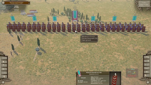 Скриншот из Field of Glory II: Immortal Fire